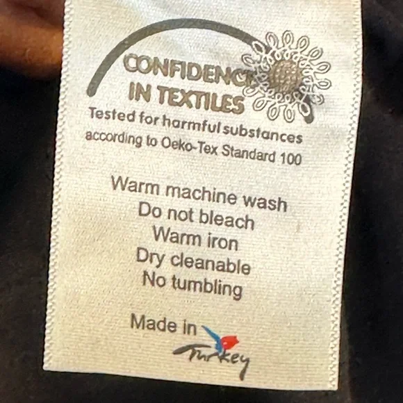 Annah Hariri  Modest Chiffon Navy Scarf Full Length/Coverage Maxi Dress, Size 6 - Picture 9 of 13